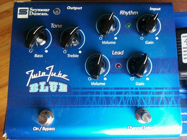 Seymour Duncan SFX-11 Twin Tube Blue Distortion Guitar Effect Pedal