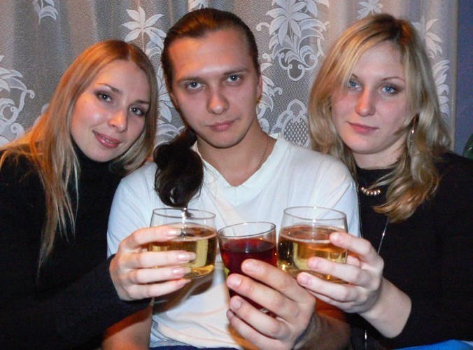 Рождество в компании девушек