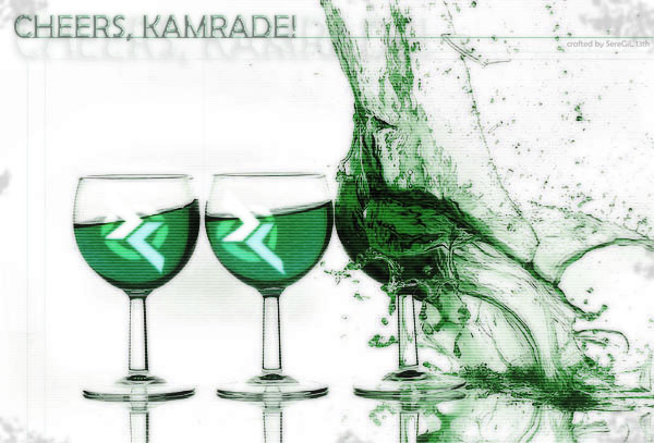 Cheers, Kamrade!
