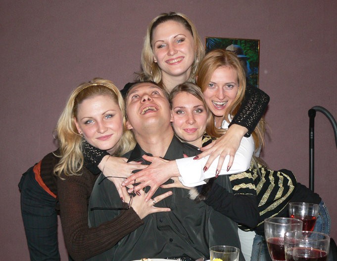 Господин Варшавский в обществе...